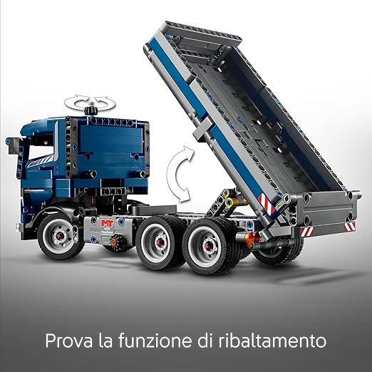 LEGO - TECHNIC - AUTOCARRO CON CASSONE RIBALTABILE - 42203 - babykid
