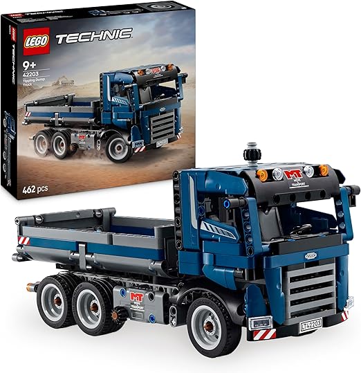 LEGO - TECHNIC - AUTOCARRO CON CASSONE RIBALTABILE - 42203 - babykid