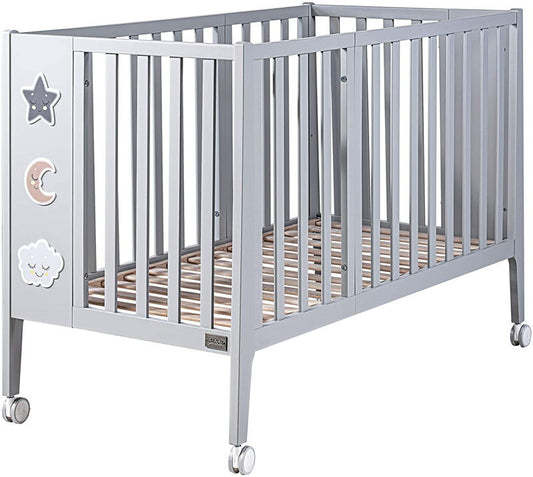 LETTO LEGNO SMILE CONVERSE TRASFORMA - babykid