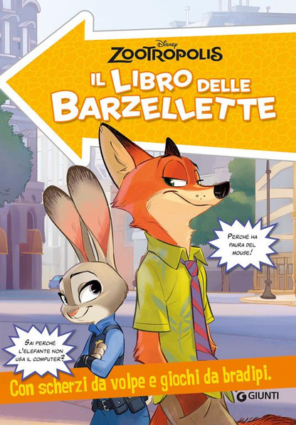 LIBRO DELLE BARZELLETTE (IL) ZOOTROPOLIS - babykid