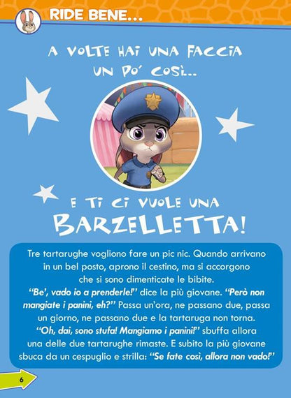 LIBRO DELLE BARZELLETTE (IL) ZOOTROPOLIS - babykid
