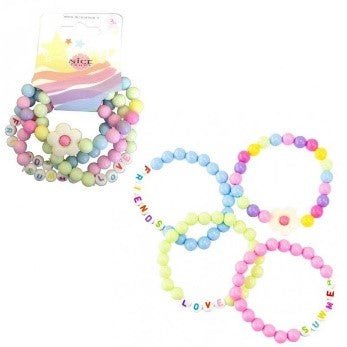 LOVE SUMMER FRIENDS BRACCIALE 4 PZ. - babykid