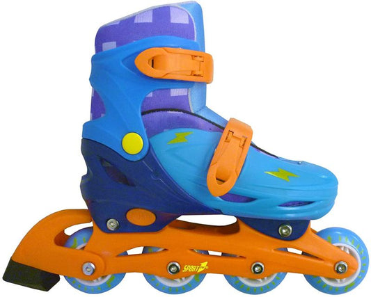 PATTINI IN-LINE EASY ROLLER 31/34 REGOLABILI AZZURRO - Babykid