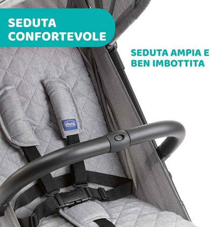 PASSEGGINO TROLLEYME LIGHT GREY - Babykid