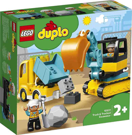 LEGO DUPLO TOWN - CAMION E SCAVATORE CINGOLATO - 10931