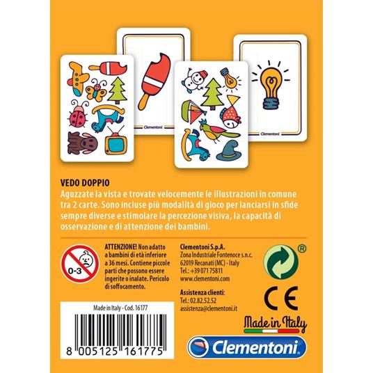 CARTE VEDO DOPPIO