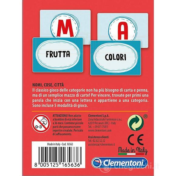 CARTE NOMI COSE CITTA'