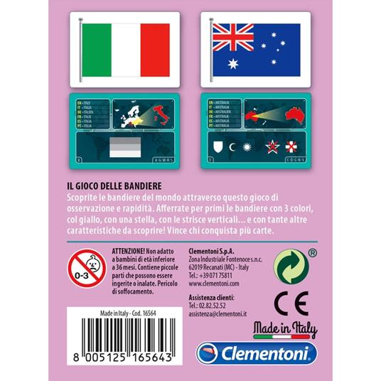CARTE IL GIOCO DELLE BANDIERE