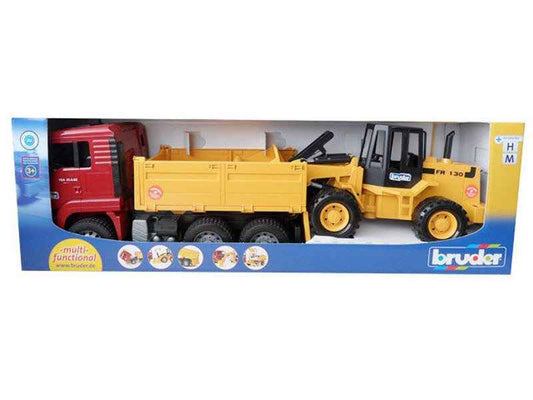 MAN TGA CAMION CON PALA MECCANICA FR 130   - 2752