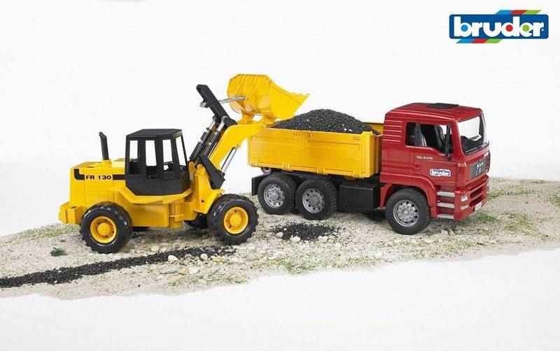 MAN TGA CAMION CON PALA MECCANICA FR 130   - 2752