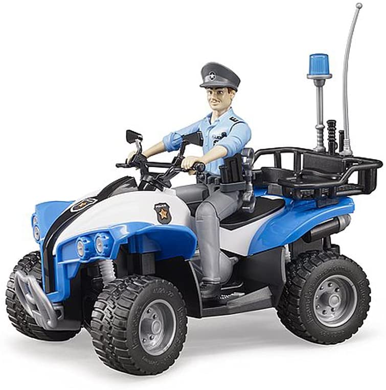 QUAD POLIZIA CON POLIZIOTTA E ACCESSORI  - 63010