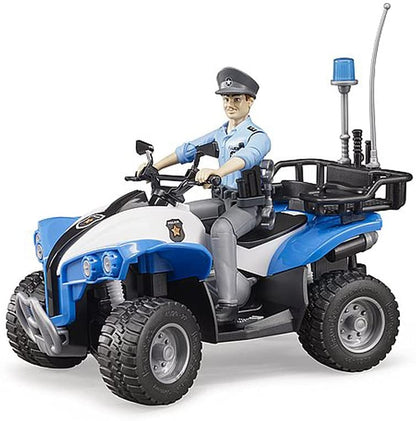 QUAD POLIZIA CON POLIZIOTTA E ACCESSORI  - 63010