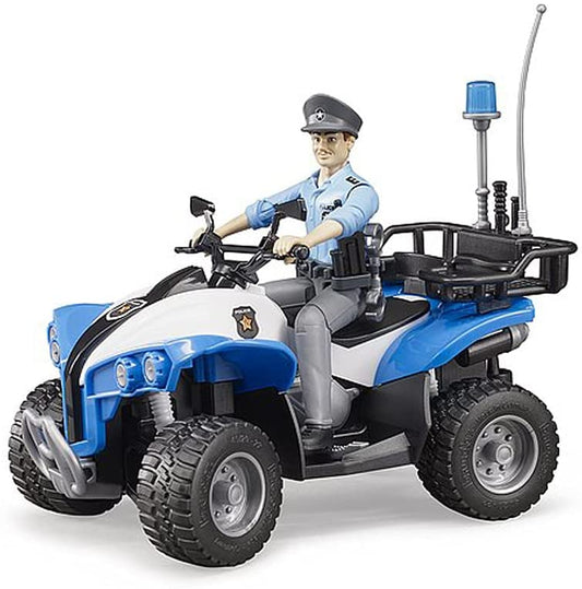 QUAD POLIZIA CON POLIZIOTTA E ACCESSORI  - 63010