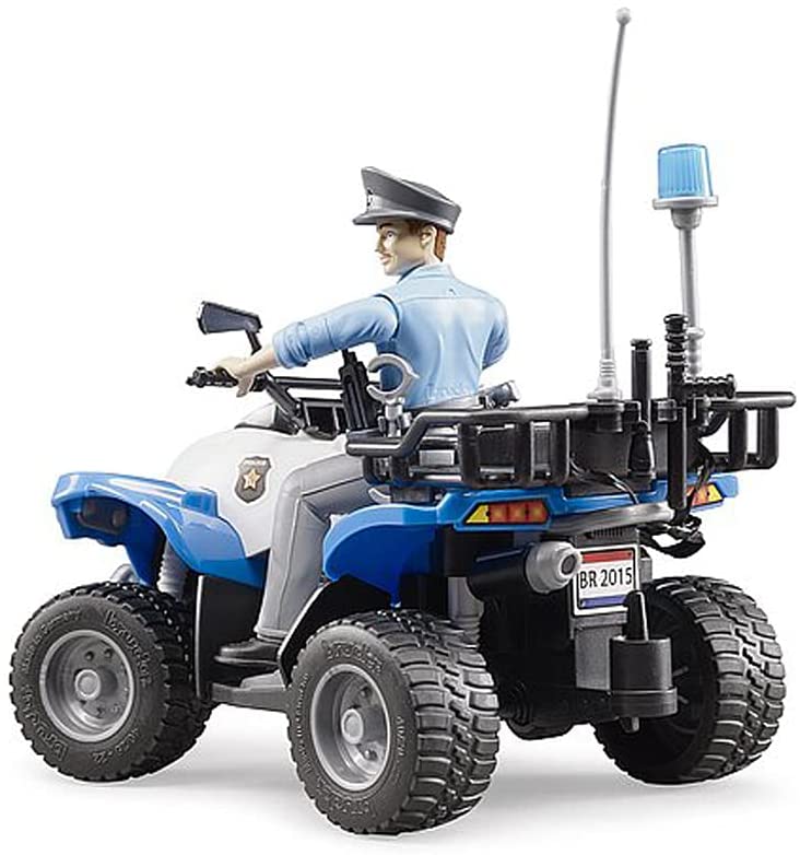 QUAD POLIZIA CON POLIZIOTTA E ACCESSORI  - 63010