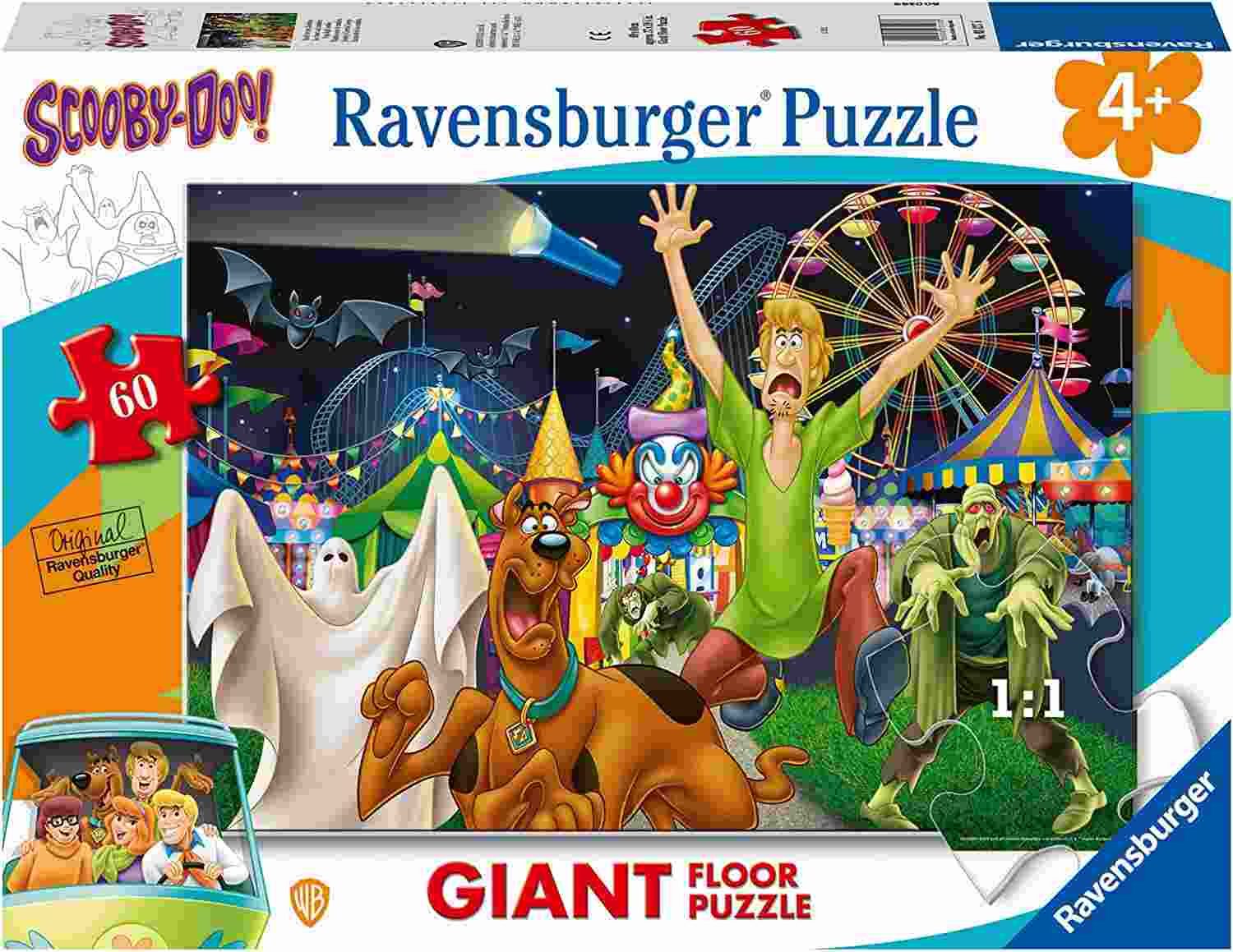 PUZZLE 60 GIANT SCOOBY DOO - Babykid