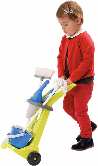 CLEAN HOME TROLLEY DELLE PULIZIE 8 PZ - Babykid