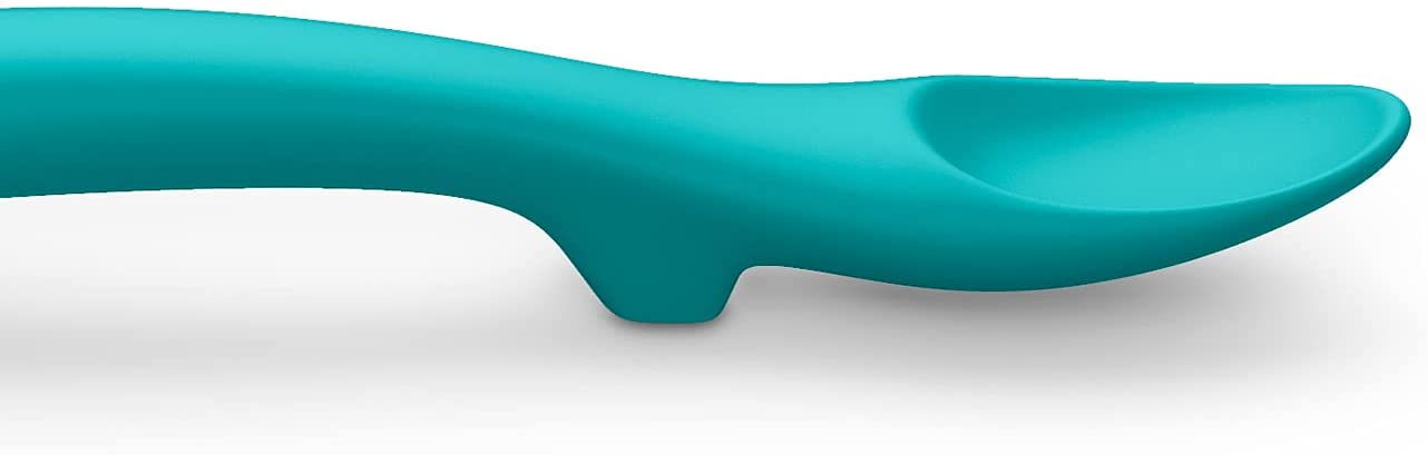 CUCCHIAIO MONKEY SILICONE VERDE - Babykid