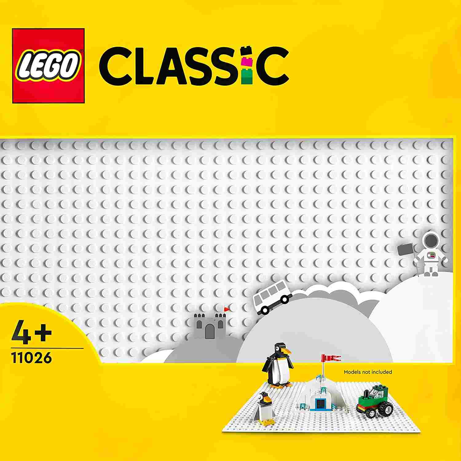 LEGO LEGO CLASSIC - BASE BIANCA - 11026 - Babykid