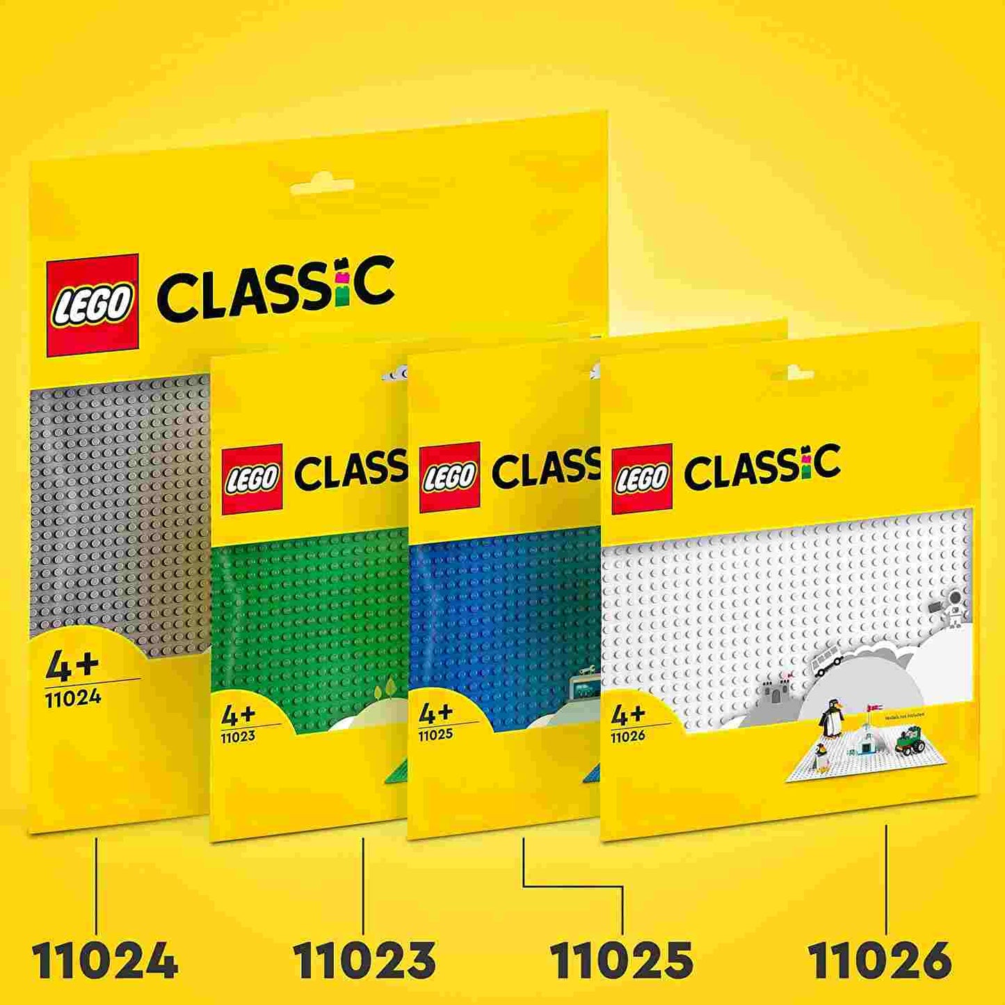LEGO LEGO CLASSIC - BASE BIANCA - 11026 - Babykid