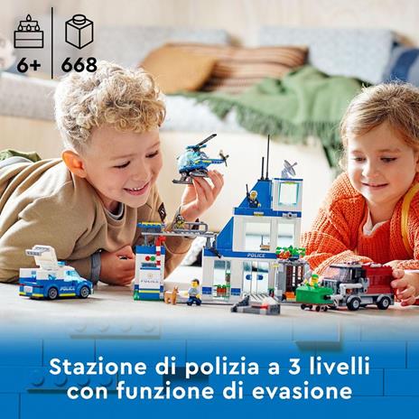 LEGO CITY POLICE - STAZIONE DI POLIZIA - 60316 - Babykid