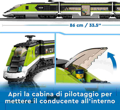 LEGO CITY TRAINS - TRENO PASSEGGERI ESPRESSO - 60337