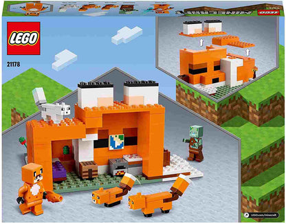 LEGO MINECRAFT - IL CAPANNO DELLA VOLPE - 21178