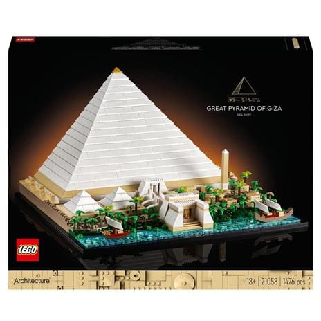 LEGO LEGO ARCHITECTURE - LA GRANDE PIRAMIDE DI GIZA - 21058