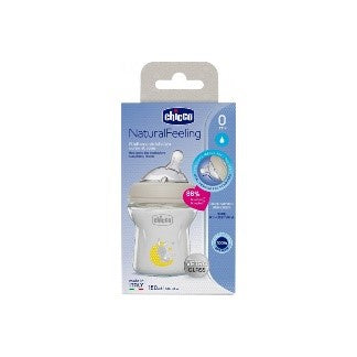 BIBERON VETRO NATURALFEELING 0M+ 150ML 1FORO - Babykid