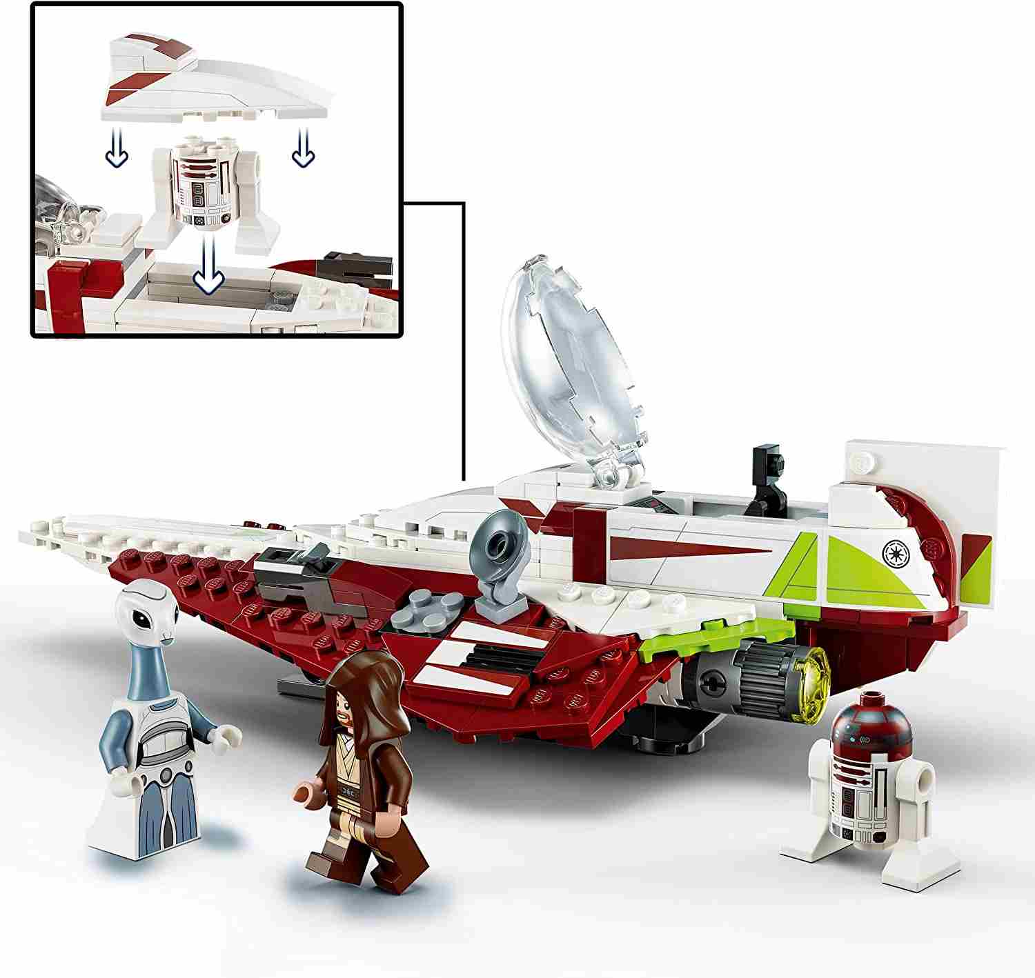 LEGO STAR WARS TM - JEDI STARFIGHTER™ DI OBI-WAN KENOBI - 75333 - Babykid