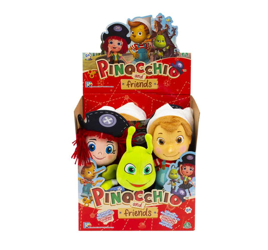 PINOCCHIO - PLUSH 25 CM ASSORTITI IN CDU - Babykid