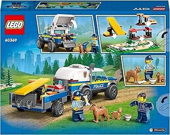 LEGO CITY POLICE - ADDESTRAMENTO CINOFILO MOBILE - 60369