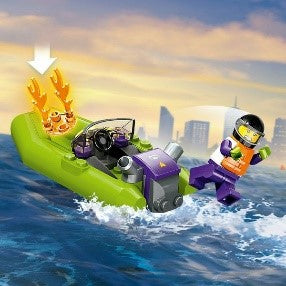 LEGO CITY FIRE - BARCA DI SOCCORSO ANTINCENDIO - 60373