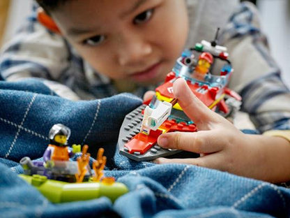 LEGO CITY FIRE - BARCA DI SOCCORSO ANTINCENDIO - 60373