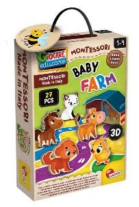 MONTESSORI BABY LEGNO BABY FARM
