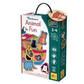 MONTESSORI BABY LEGNO BABY ANIMALS