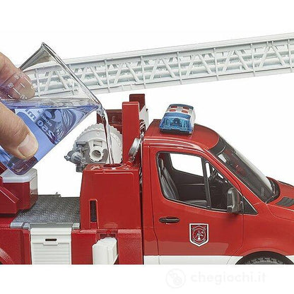AUTO POMPA POMPIERI CON LUCI