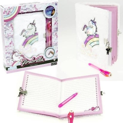 GIRABRILLA UNICORN MAGICO DIARIO