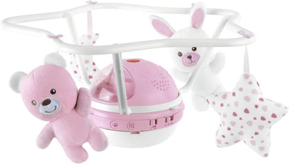 GIOCO FD RAINBOW COT MOBILE PINK - Babykid