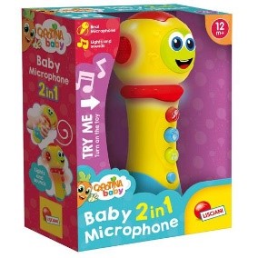 CAROTINA BABY MICROPHONE 2 IN 1 - Babykid