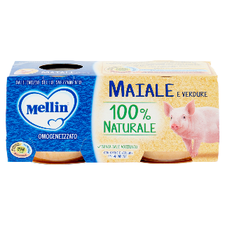 OMO MAIALE E VERDURE 2X80G - Babykid