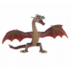 Drago Volante Rosso-Marrone