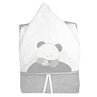 ACCAPPATOIO PONCHO SPUGNA COLORE GRIGIO - Babykid