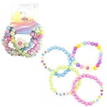 LOVE SUMMER FRIENDS BRACCIALE 4 PZ. - Babykid