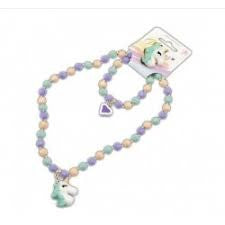 LILYCORN SET COLLANA BRACCIALE E ANELLO - Babykid