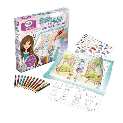 CREA LA MODA LAVAGNETTA LUMINOSA - Babykid
