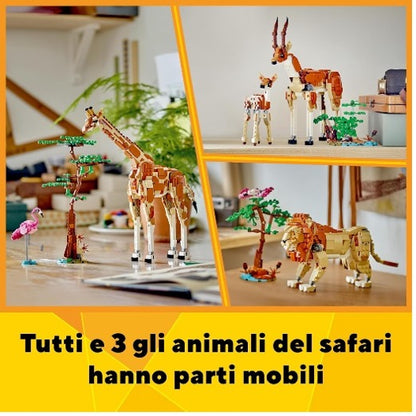 LEGO LEGO CREATOR - ANIMALI DEL SAFARI - 31150 - Babykid