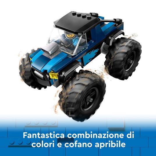 LEGO CITY GREAT VEHICLES - MONSTER TRUCK BLU - 60402