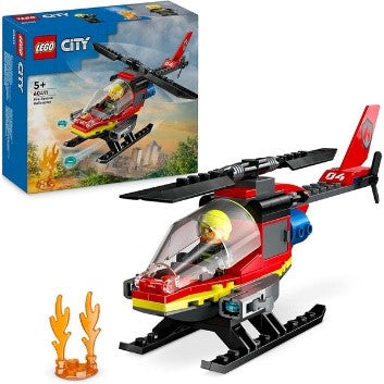 LEGO CITY FIRE - ELICOTTERO DEI POMPIERI - 60411 - Babykid
