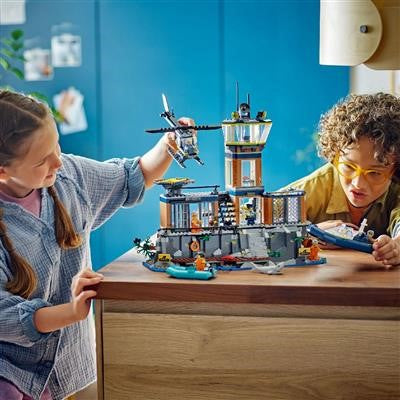 LEGO CITY POLICE - PRIGIONE SULLISOLA DELLA POLIZIA - 60419 - Babykid
