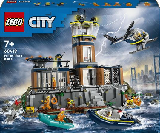 LEGO CITY POLICE - PRIGIONE SULLÕISOLA DELLA POLIZIA - 60419